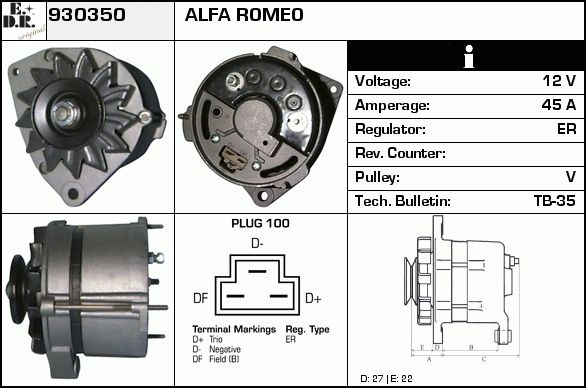 EDR Laturi 930381