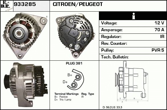 EDR Laturi 933299