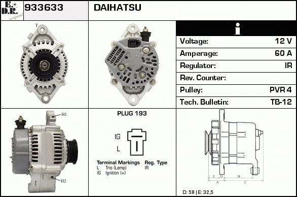 EDR Laturi 933656