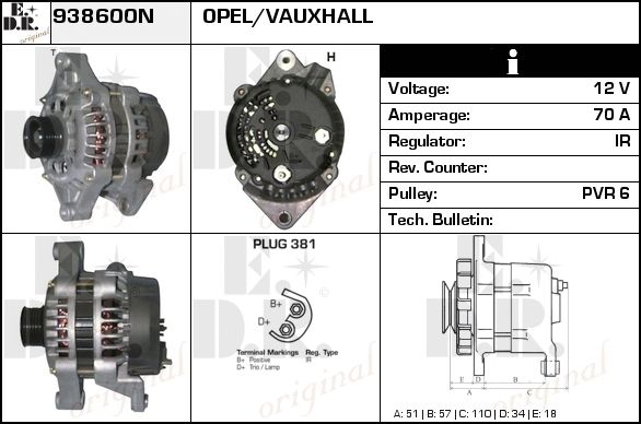 EDR Laturi 939030