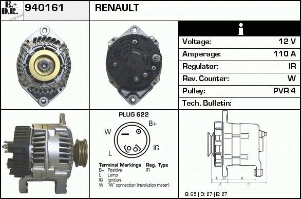 EDR Laturi 940860