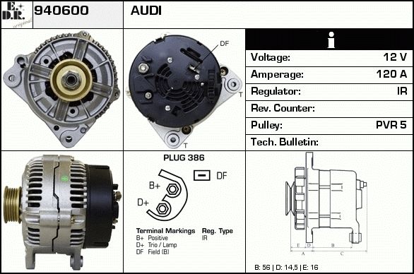 EDR Laturi 941190