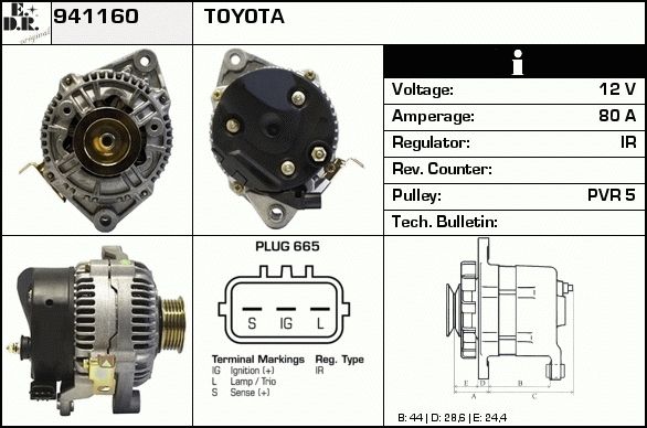 EDR Laturi 941550