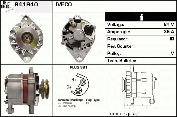 EDR Laturi 942580