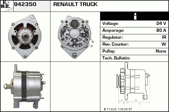 EDR Laturi 942670