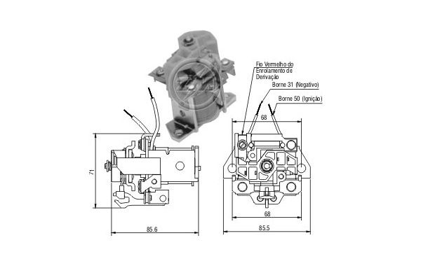 ERA Magneettikytkin, käynnistin 22572