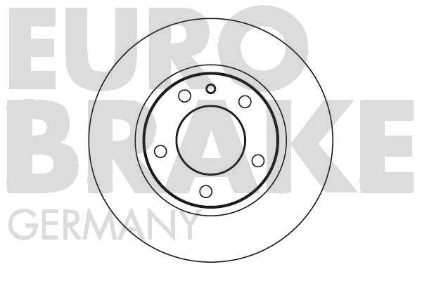 EUROBRAKE Jarrulevy 5815201512