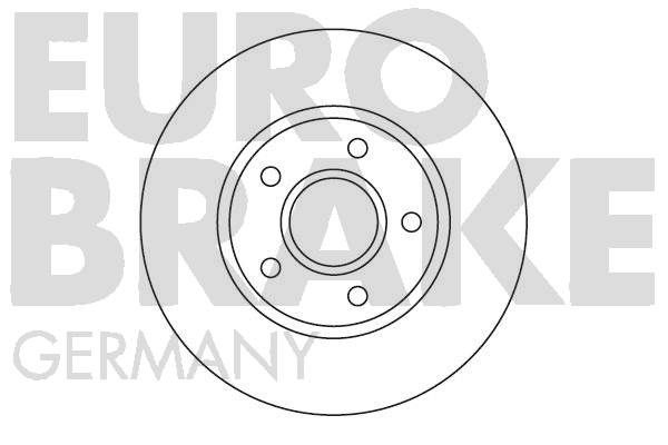 EUROBRAKE Jarrulevy 5815202538