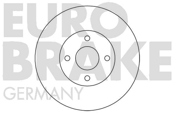EUROBRAKE Jarrulevy 5815202578