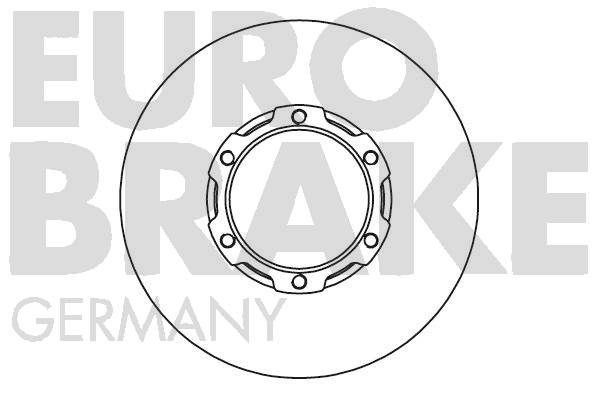 EUROBRAKE Jarrulevy 5815203398