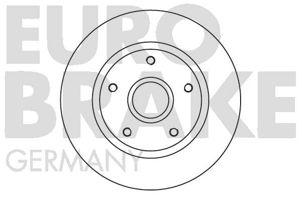 EUROBRAKE Jarrulevy 5815203993