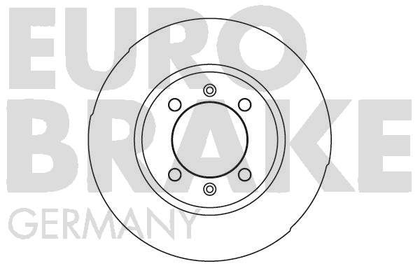 EUROBRAKE Jarrulevy 5815204109