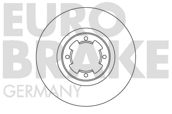 EUROBRAKE Jarrulevy 5815204402