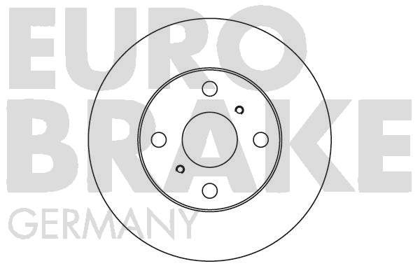 EUROBRAKE Jarrulevy 5815204530