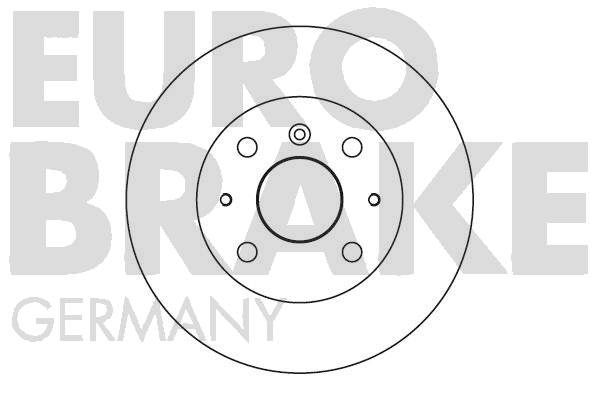 EUROBRAKE Jarrulevy 5815205105