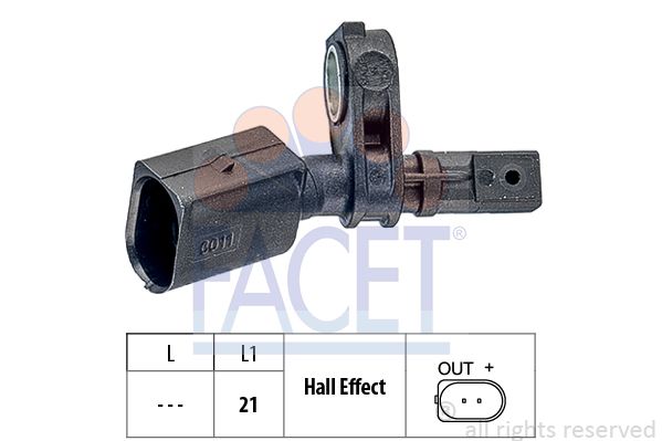 FACET ABS-anturi 21.0011