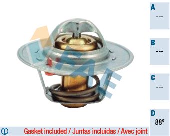 FAE Termostaatti, jäähdytysneste 5308388