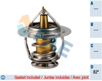 FAE Termostaatti, jäähdytysneste 5324282