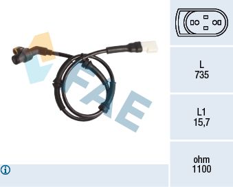 FAE ABS-anturi 78202