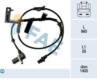 FAE ABS-anturi 78343