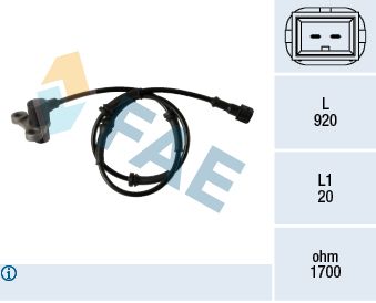 FAE ABS-anturi 78352