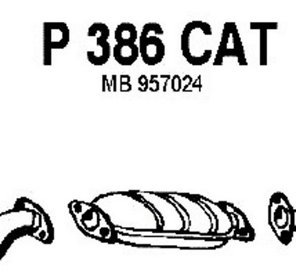 FENNO Katalysaattori P386CAT