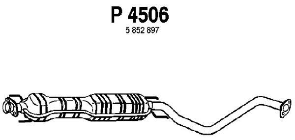 FENNO Keskiäänenvaimentaja P4506