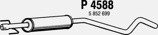 FENNO Keskiäänenvaimentaja P4588