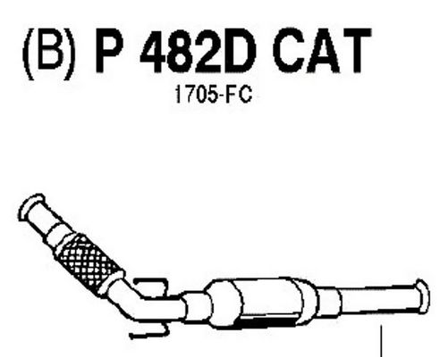 FENNO Katalysaattori P482DCAT