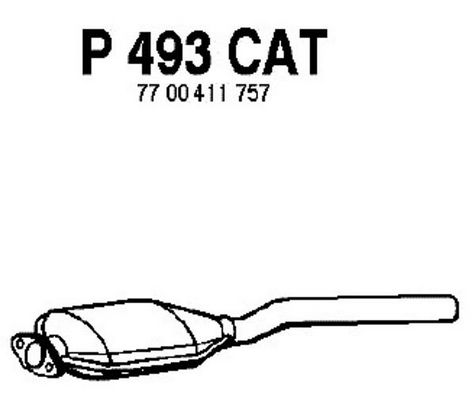 FENNO Katalysaattori P493CAT