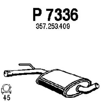 FENNO Keskiäänenvaimentaja P7336