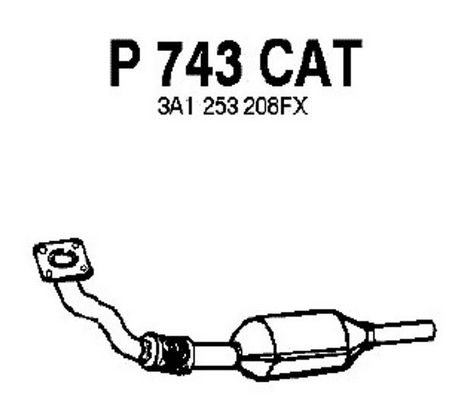 FENNO Katalysaattori P743CAT