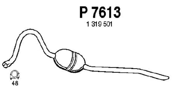 FENNO Takaäänenvaimentaja P7613