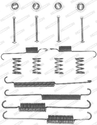 FERODO Tarvikesarja, jarrukengät FBA115