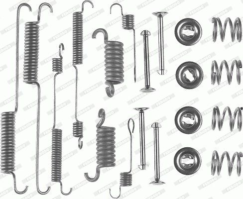 FERODO Tarvikesarja, jarrukengät FBA24