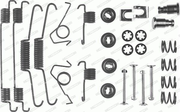 FERODO Tarvikesarja, jarrukengät FBA33