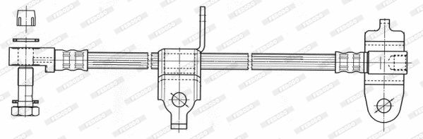 FERODO Jarruletku FHY2566