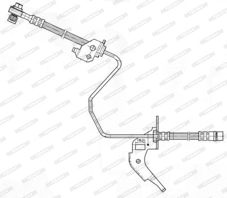 FERODO Jarruletku FHY2605