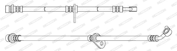 FERODO Jarruletku FHY2808