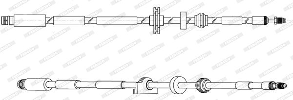 FERODO Jarruletku FHY2854