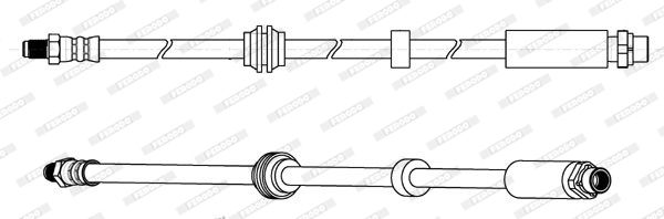 FERODO Jarruletku FHY2859