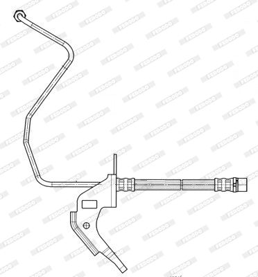 FERODO Jarruletku FHY3054