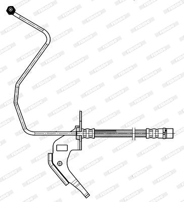 FERODO Jarruletku FHY3055