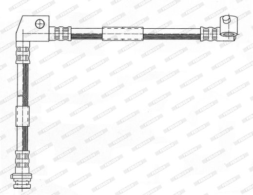 FERODO Jarruletku FHY3207