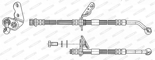 FERODO Jarruletku FHY3215