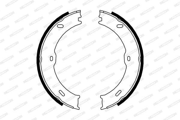 FERODO Jarrukenkäsarja, seisontajarru FSB4001