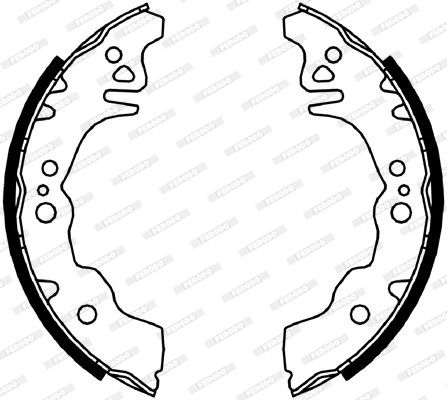 FERODO Jarrukenkäsarja FSB4040