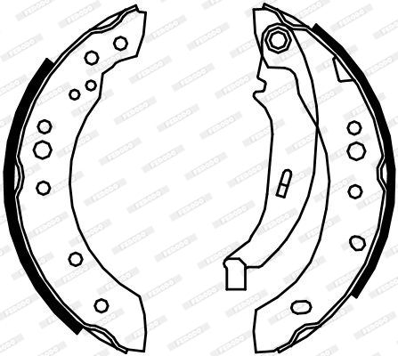 FERODO Jarrukenkäsarja FSB4109
