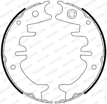 FERODO Jarrukenkäsarja, seisontajarru FSB4126