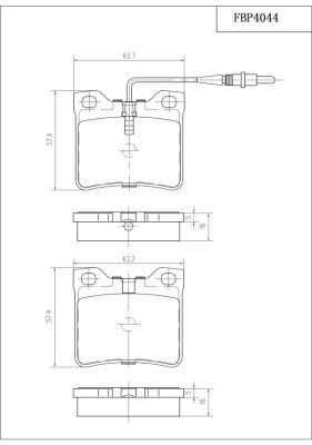 FI.BA Jarrupala, levyjarru FBP4044